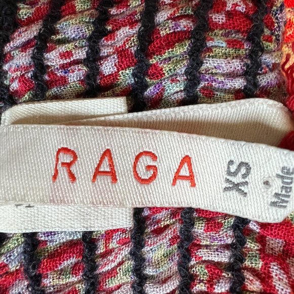 RAGA Anthropologie Endless Love Paisley Bohemian Smocked Resort Romper NWT - Picture 8 of 13